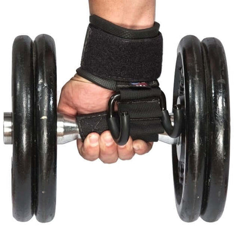 HAULIN HOOKS Hardcore Thumbless Grip Lat Training bypasses arms for 100% Targeting!