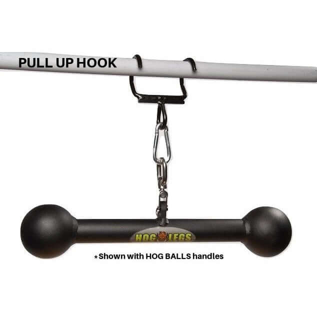 HOG LEGS Pull Up Hook & Hog Balls for chin ups