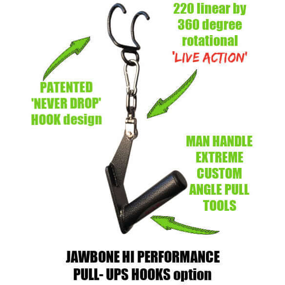 HOG LEGS Jawbone with Pull Ups Hook option