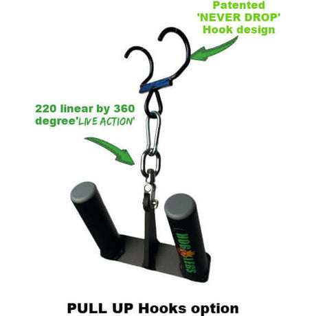 HOG LEGS Multi-Row in optional Pull Up exercise mode