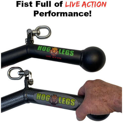 HOG LEGS 'Piglet Plus' Ball Grip triceps Push Dwon!