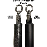 HOG LEGS Functional Trainer barbells available in BAD BLACK or SILVER BLITZ colors