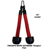 12" Tricep Ropes Extreme red