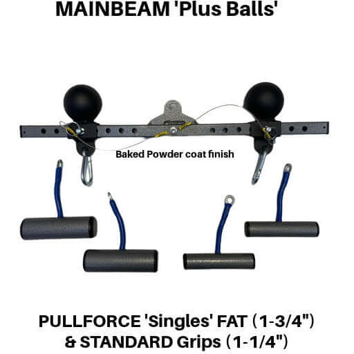 PULL FORCE Mainbeam with choice of Patented 'Center Pull' Fat & Standard Handles