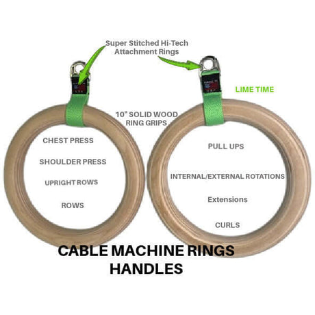 Cable Machine Handles Extreme as in added workout options!