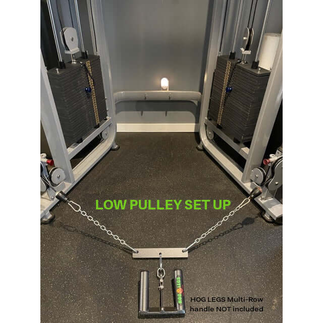 PULL FORCE 'MULTIPLIER' doubles the resistance of Functional Trainer and  Dual Pulley Gym Cable Machines!