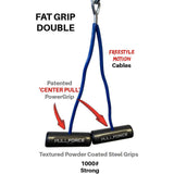 PULL FORCE 'Freestyle Motion' cable gym attachments deliver 20% Stronger, Longer hold power!