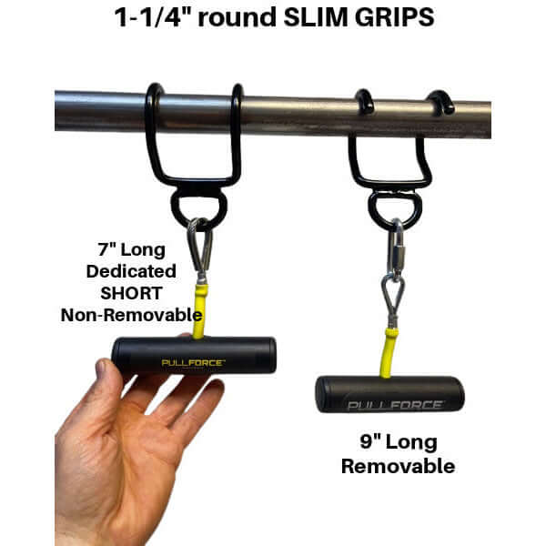 PULL FORCE Pull Up Bar Handles Standard 1-1/4" grip size options