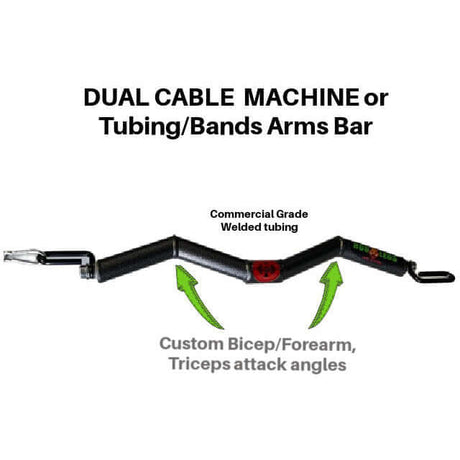 HOG LEGS Subprimal D/L Dual Resistance Easy Curl Bar