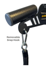 Tricep V Bar Cable Tricep Push Down Grips with snap hook removable ropes