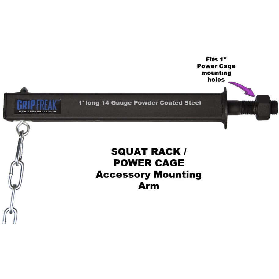GRIP FREAK Power Rack Mounting Arm for Wrist Rollers plus! – Lpgmuscle
