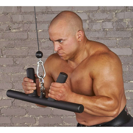 HOG LEGS Boar Tusk Triceps Cable Push Down Bar 