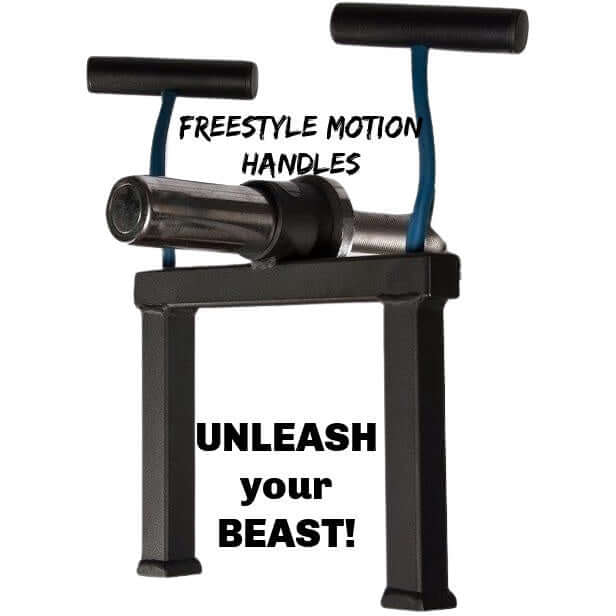 PULL FORCE Olympic T Bar Row Handle PLUS Stand Lpgmuscle