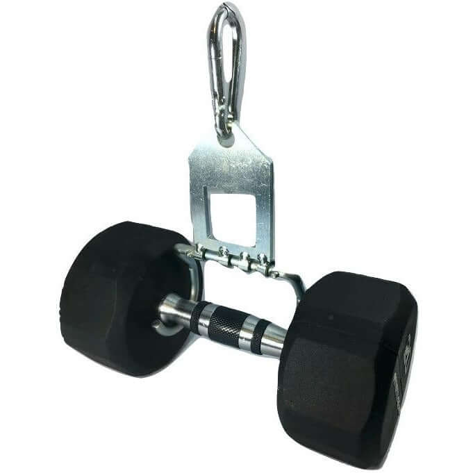 DUAL MODE Dumbbell Hook for Squat Belts & Dip Belts