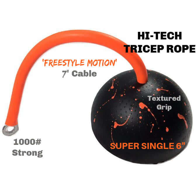 Dumbbell Scull Crusher no more! TRIBELLS 6" Single  constant cable  gym machine tension is way more effective!